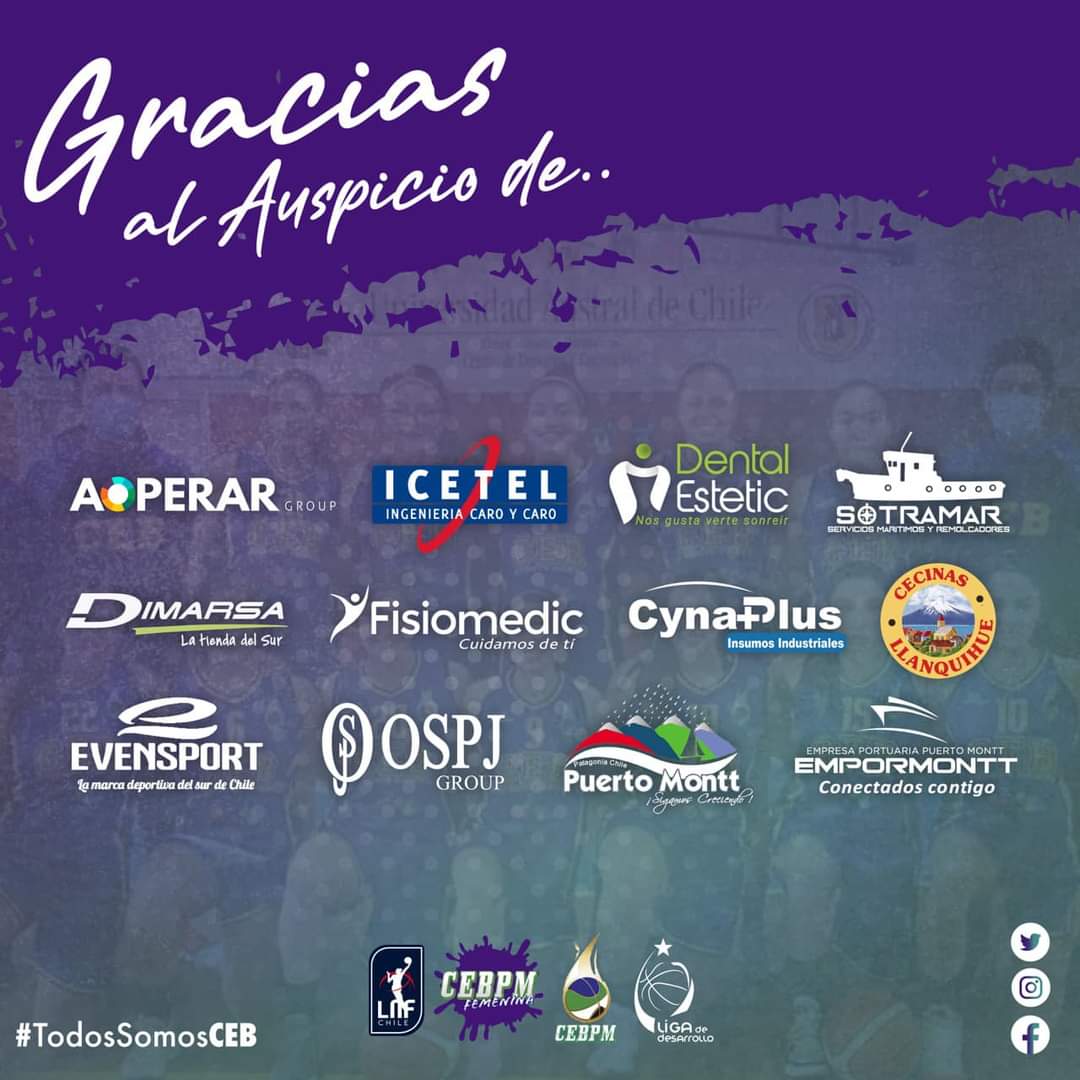 Como club queremos agradecer infinitamente a todas las empresas que nos auspician y confían plenamente en el trabajo deportivo que desarrollamos como institución Esperamos que pronto más empresas puedan unirse en pos del desarrollo y trabajo formativo de nuestros deportistas…