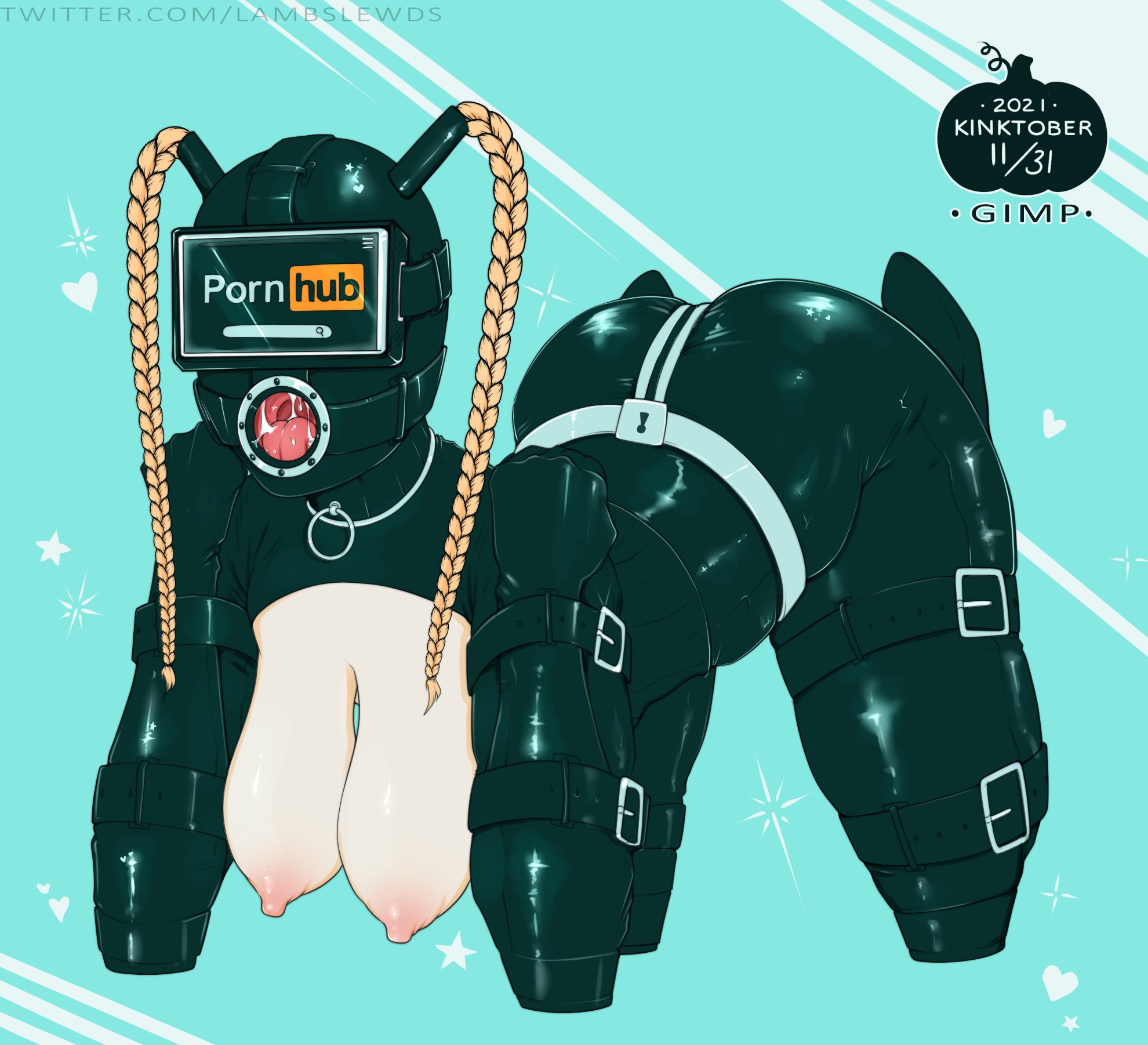 Lamb on X: Oralporn slave suit. 💙💙💙 Kinktober 11 - GIMP  t.co9AyTR22qjT  X