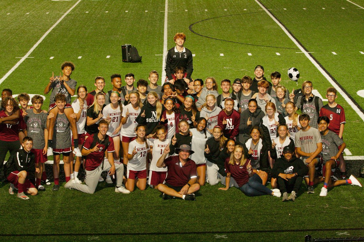 Newark_Schools's tweet image. Congratulations girls soccer! OCC Champs at 5-0!