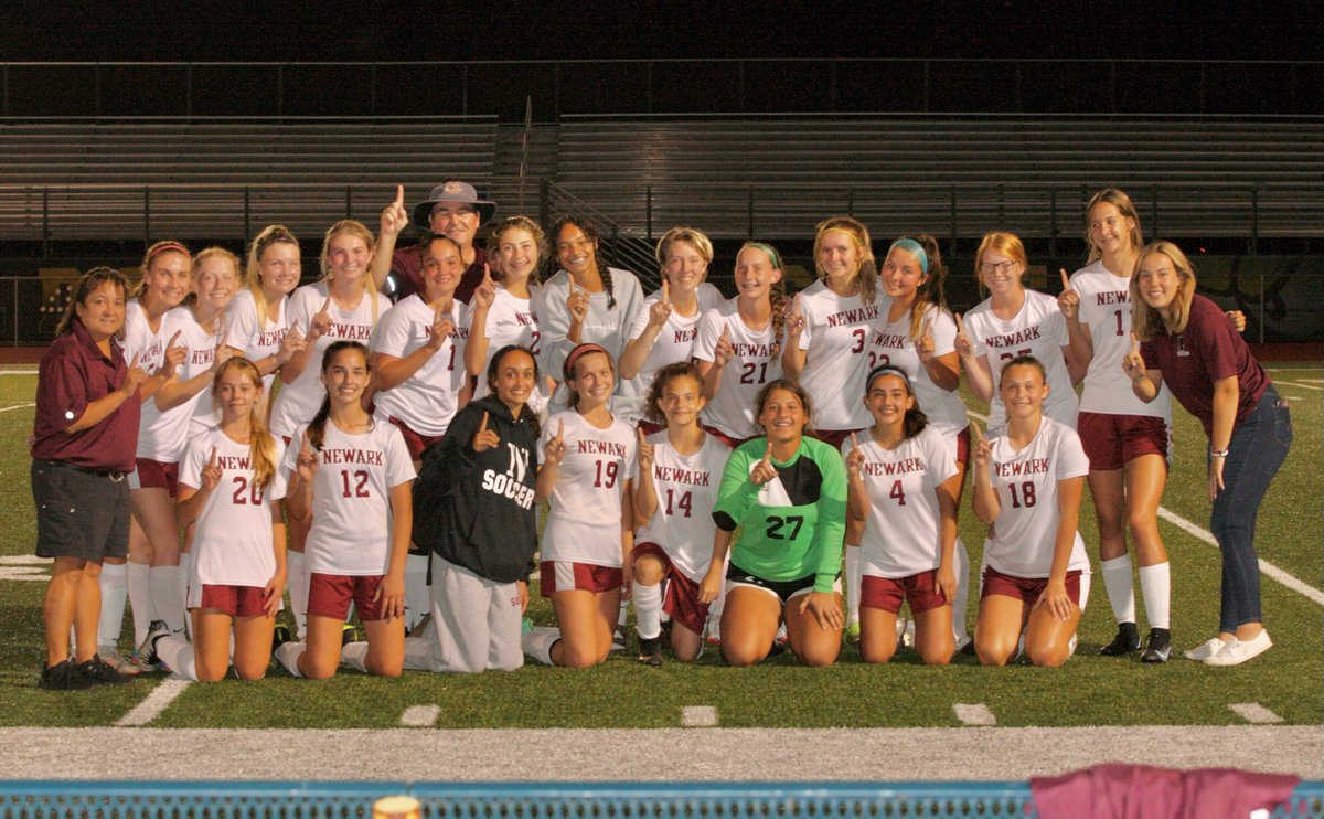 Newark_Schools's tweet image. Congratulations girls soccer! OCC Champs at 5-0!