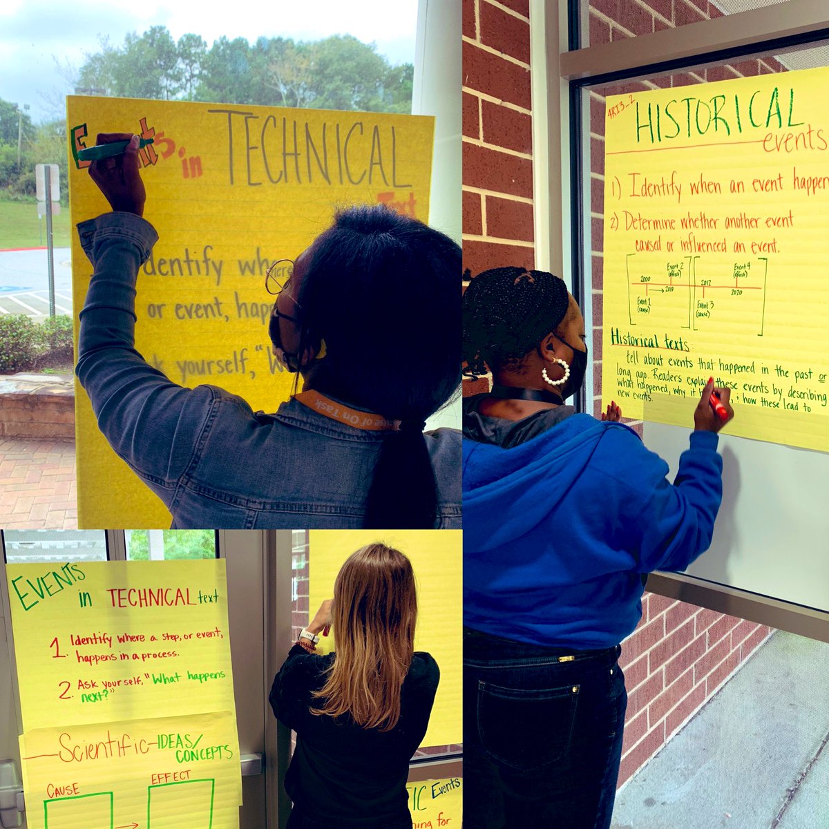 Star teachers connect their learning directly to student outcomes. Direct Instruction &amp; Anchor Charts are key steps to getting it right for learners too! Never underestimate the power of accurate implementation 🐯💙🐯#journeytoexcellence #teacherworkday