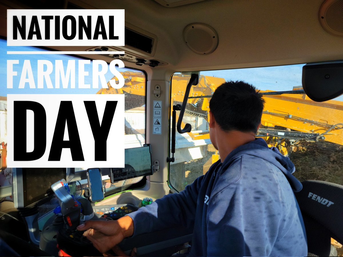 #Thanks, #farmers! Have a safe and happy #NationalFarmersDay! #farming #agriculture #Harvest2021