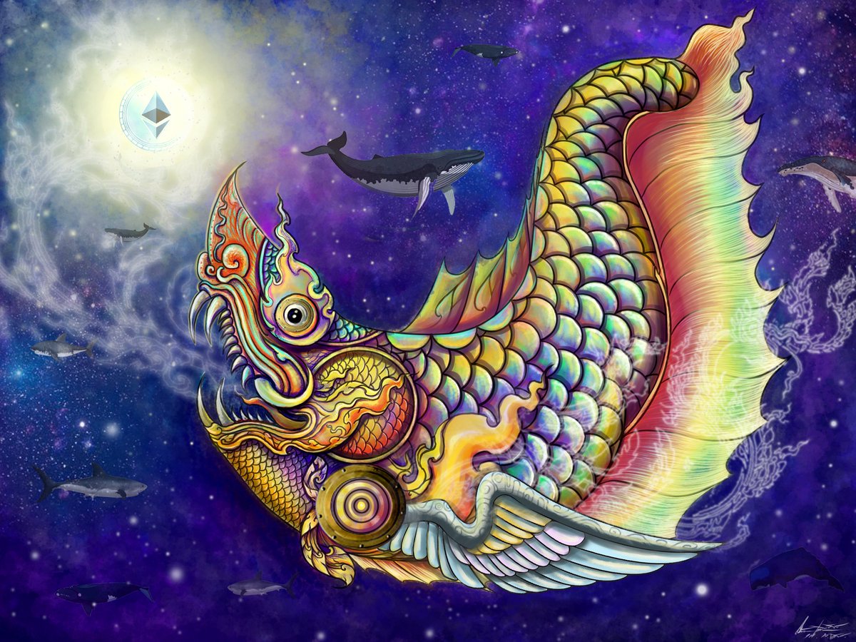 KwanyuenA's tweet image. Hello today i drop new item 1/1
Thai fish #hellowhale 
On @opensea 
Thank you my friends 
Thank you my family
Please see my work.
opensea.io/assets/0x495f9…