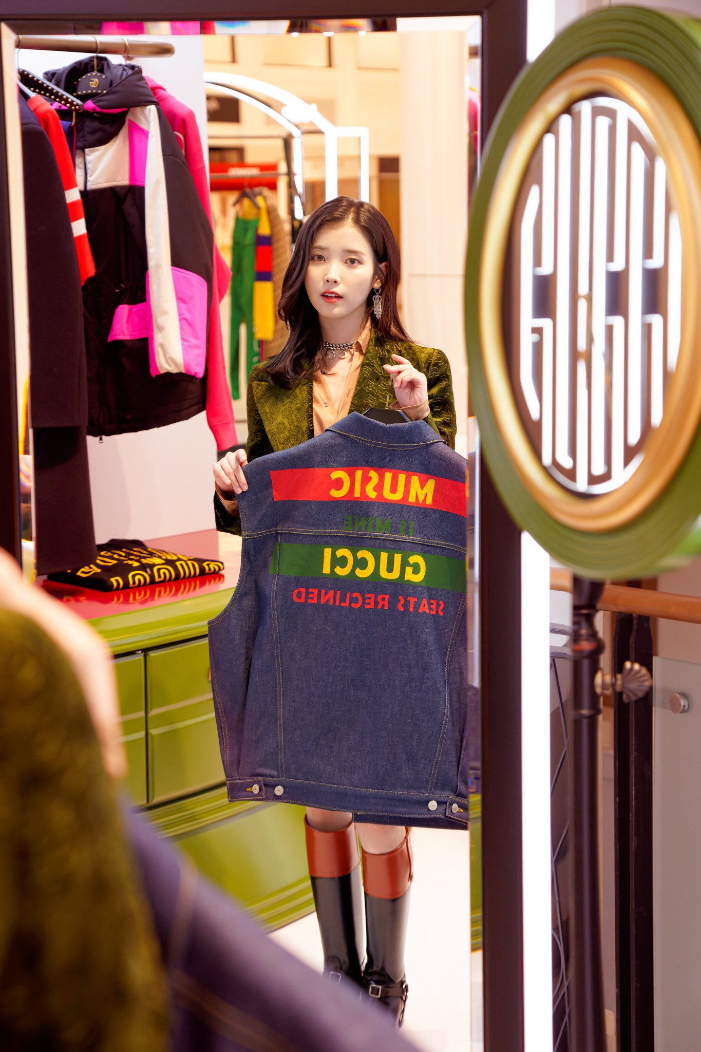 sweatpants with web stripe gucci kids trousers xjdka, Gucci Names Korean  Musician IU Global Ambassador