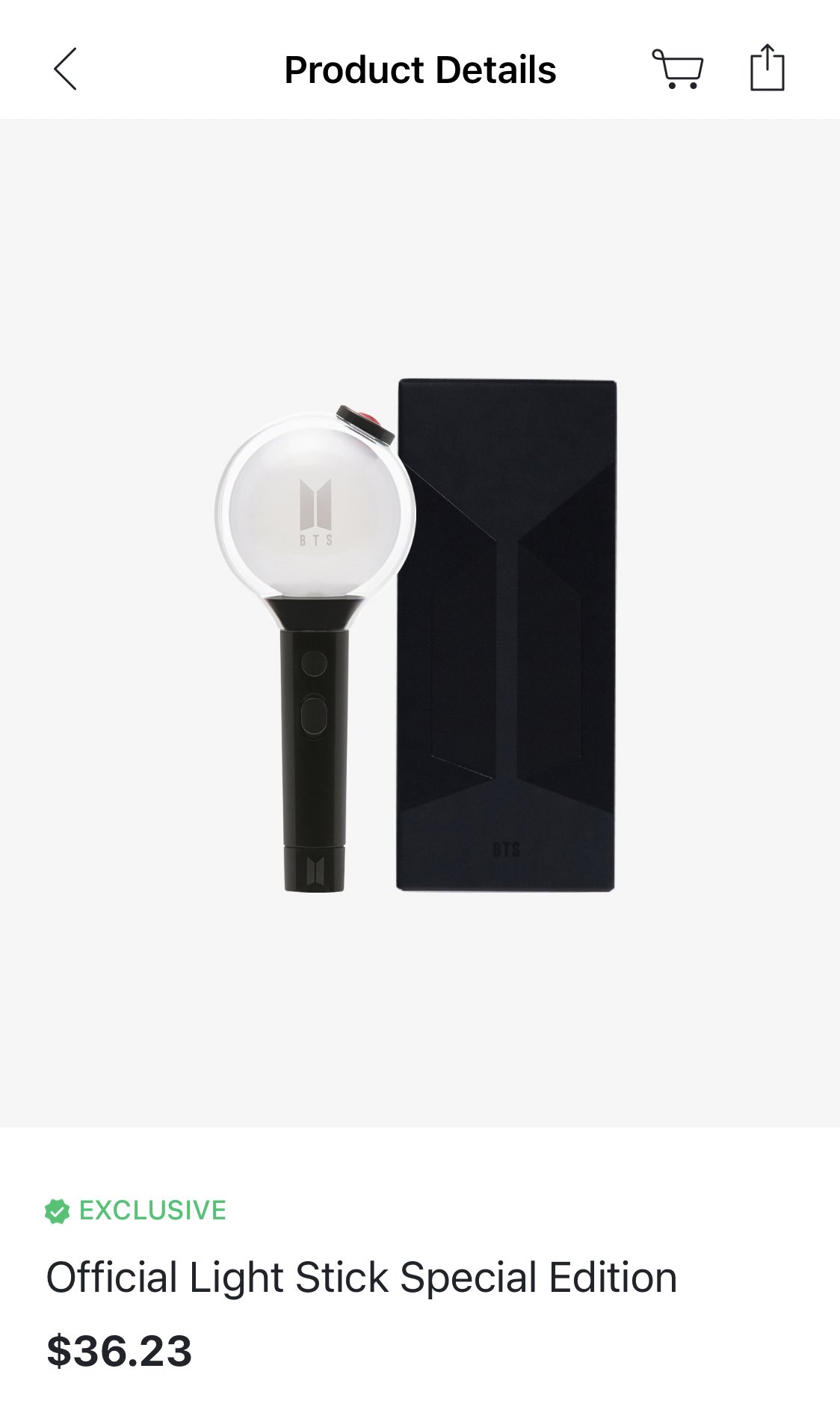 BTS ARMY Bomb MOTS SPECIAL EDITION ver.4 Official Light Stick Full
