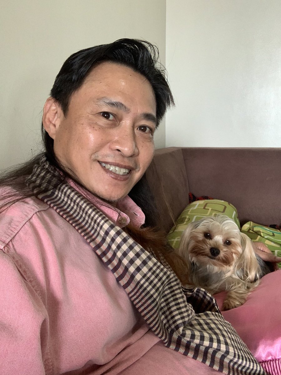 TeddyBaguilatJr's tweet photo. Yoda and I are #KakamPINK today. But he says he’s #PinkaChu https://t.co/dt50DHVptP