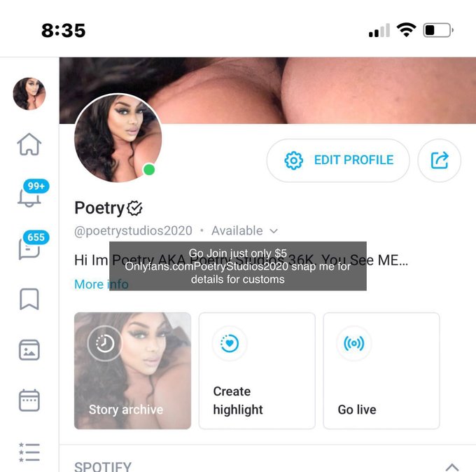 Join my https://t.co/8lFQ68kArF and add me on Snapchat PoetryStudios21 https://t.co/nuFr8Y1HdG
