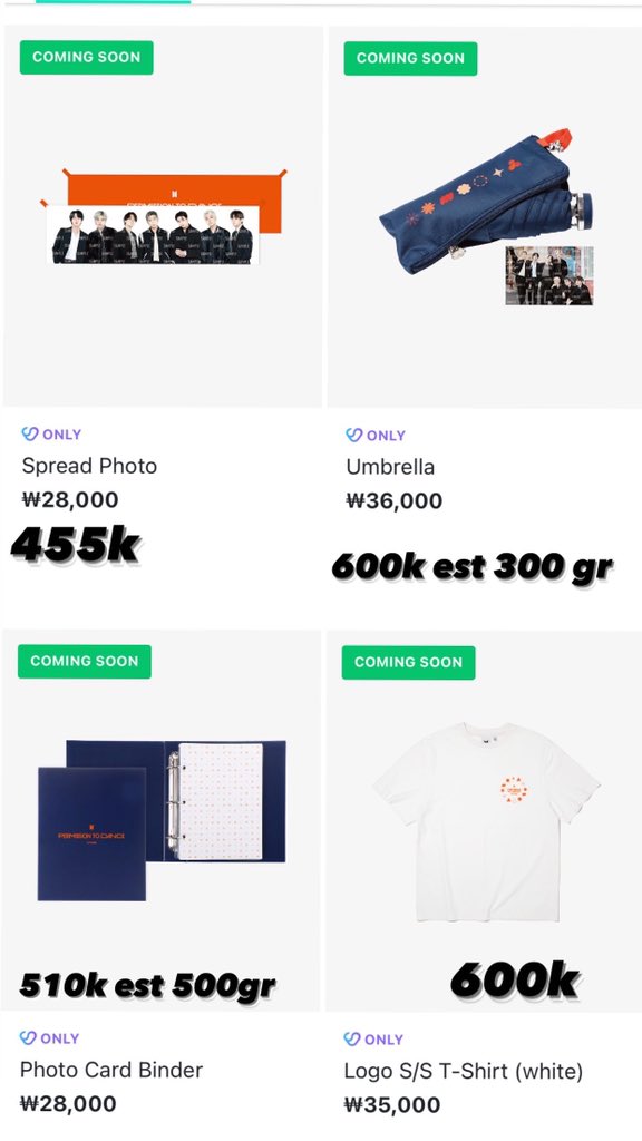 BTS OFFICIAL & FANSITE GOODS tweet media
