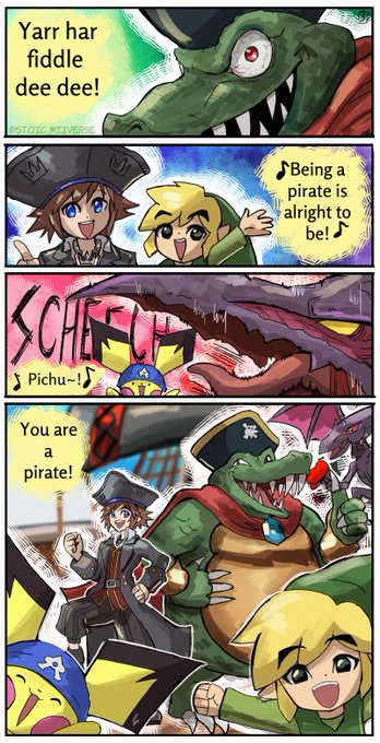 ~Pirate Sing-a-long~
#SmashBrosUltimate 