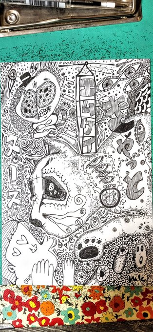 No.751
エムケイきゃっと、ヌース、ミトコンドリア人、白丸黒点集合体、異環世界、
#絵描きさんと繫がりたい #私の絵柄が好みって人にフォローされたい #私の絵柄が性癖に刺さる人に届いてほしい #ペン画 #ペン画を流してペン画民を増やそう #illustrationart #絵 #らくがき 