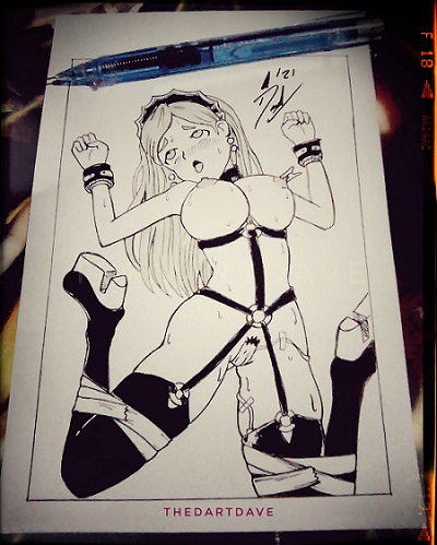 thedave_art's tweet photo. Biciotober!! D12. S&amp;M FA (HildaBoreasGreyrat) +18
-
#Biciotober2021 #inktober2021 #biciotober #Inktober #InkDrawing #nfswART #nsfwink #MushokuTensei 
- https://t.co/5LBikxzuDq