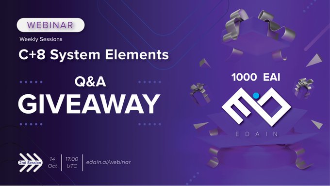 AirdropUltemate's tweet image. 🔎 Edain 💎 GET $75 in EAI 

- Claim here : t.me/Official_Edain…

- Complete All Task
- Click &apos;Submit your details&apos;
- Enter ETH Address

#Edain #EdainWebinarSeries #JoinTheKnowledgeRevolution