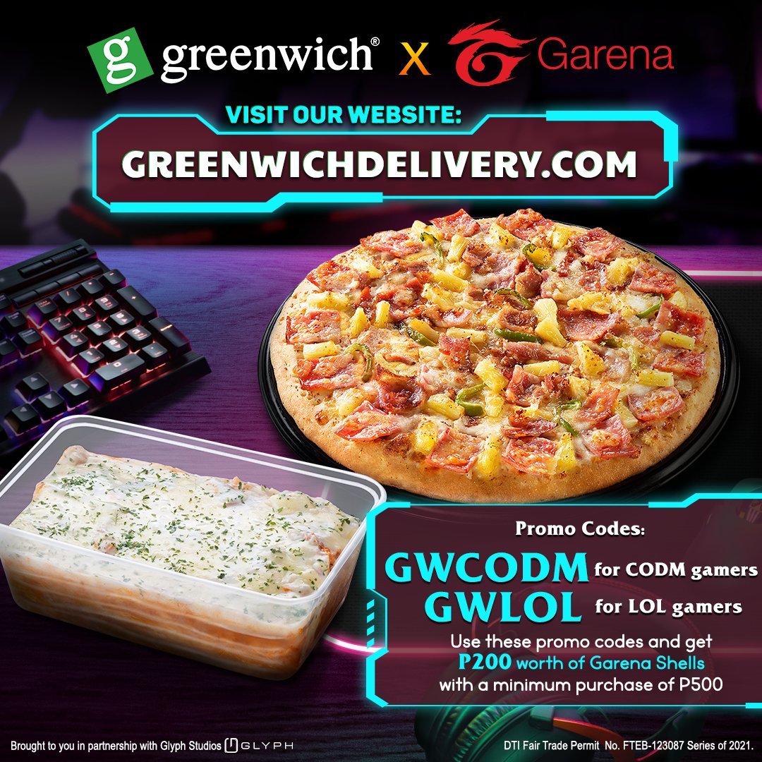 Greenwich Pizza on Twitter "Shout out to our gamer kabarkadas!💻😎 With