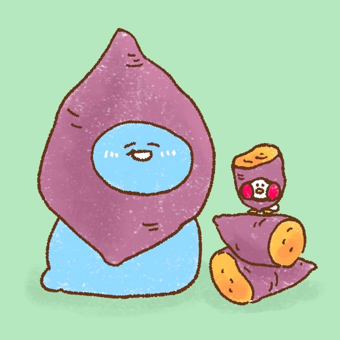 さつまいもの日のtwitterイラスト検索結果