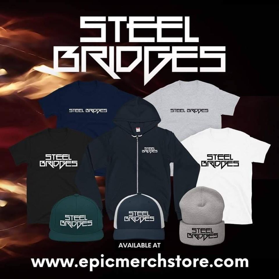 The time has come to treat yourself and grab some Steel Bridges clothing from the @epicmerchstore! Good quality, awesome look, worldwide flat-rate shipping. epicmerchstore.com/collection/art… Thank you so much for your support.