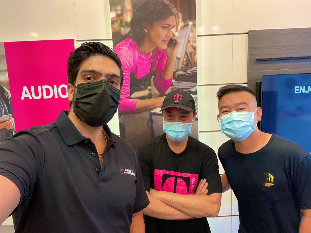 Tmoeveryday's tweet photo. Great #TFBelieve conversations &amp; visit with Jon and Phong at @RealEWInc #ALLIN with #TFB serving, protecting and growing our base in San Gabriel valley. @sadigm99 @MattCustodio1 https://t.co/ySV45mLqqe