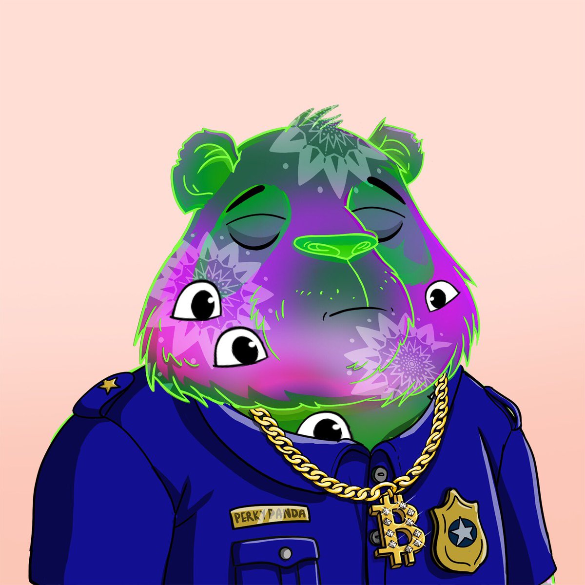 NFTKing799's tweet photo. @AlphaArtMarket @MatricaLabs @GANder_art @FlutterNft @PerkyPandaClub is missing in there for sure!!! Check out the art!!! We the #PerkyPandas community unanimously says “Art looks Dope!!!” https://t.co/k6lob9XqM8