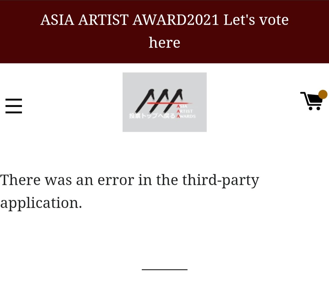 EVSS1485's tweet photo. 🚨 AAA Popularity Award
🗣️ Seems like the website crashed. All we could do for now is to prepare every functioning account. Emails preferably. Don't worry we could still vote w/out money. 
📌 Further info when the site functions back.

@weareoneEXO #EXO
#DONT_FIGHT_THE_FEELING https://t.co/zAj90BQSF4