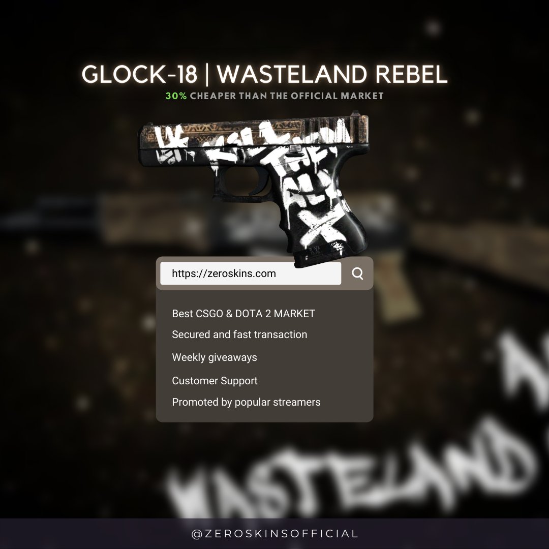 zeroskins1's tweet photo. The weekly Giveaway is still ongoing!
✅Retweet
✅Follow us
✅Register and use promo code: LUCKY
☑️Rolling ends on friday

#csgogiveaway #csgoskinsgiveaway #csgomarket #zeroskinsweeklygiveaway https://t.co/KiPcd1lYPV