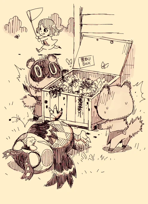 この2枚同じ日に描きました
 #同じ人が描いたとは思えない絵を貼る 