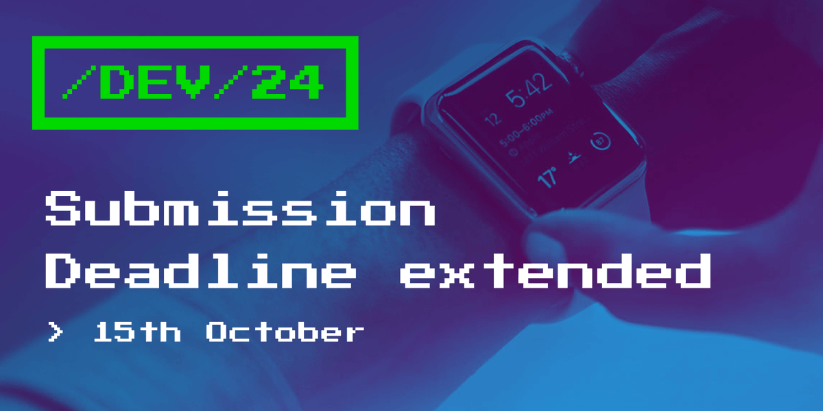 Good news: #Liferay /dev/24 submission deadline extended.

First agenda items likely to be accepted later today

liferay.dev/blogs/-/blogs/…

liferay.dev/twentyfour