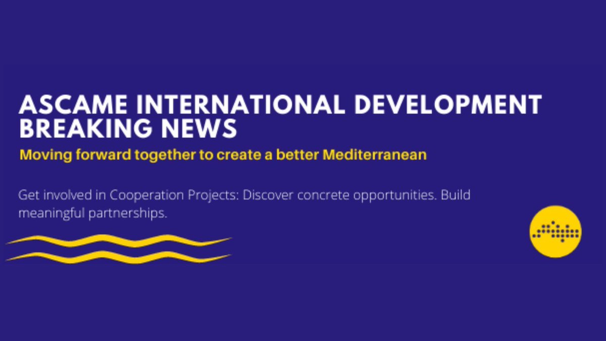 ASCAME Mediterranean Projects tweet media