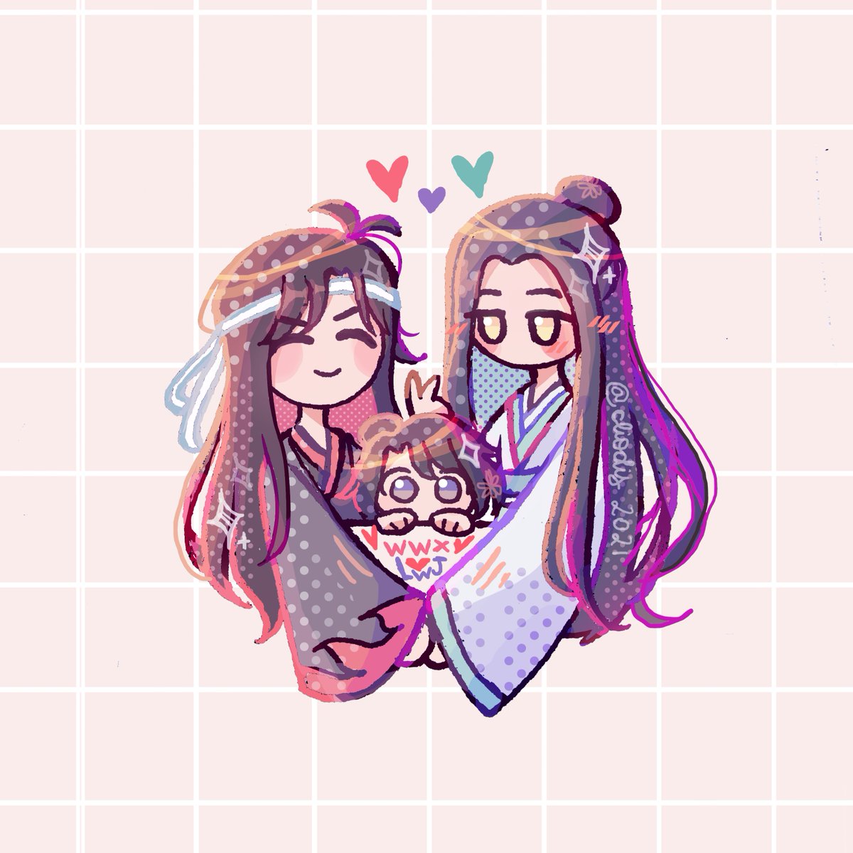 Cliodis's tweet photo. Wangxian married with a son
#wangxianmarried
#theyhaveason
#้ญ้็ฅๅธ
#MDZS https://t.co/t8YDibyd2Y