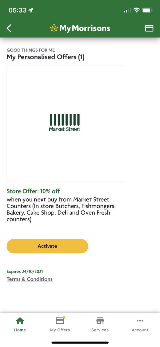 <a href="/Morrisons/">Morrisons</a> in the last 3 months I’ve saved nothing on my personalised offers, keep using the card u say, waste of time, I’m not the only one to complain about this, you have really let your customers down, the only winner is you.