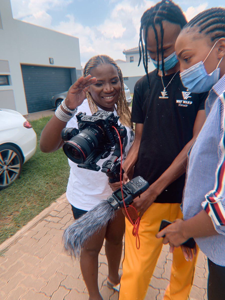 EuphoriaHeart_'s tweet photo. Today I just wanna celebrate a young visionary. @OnkabetseHlongw is one of the most consistent people on South African television right now. Follow him and learn more about his work as a cinematographer. #WaywardFilms https://t.co/zImWrQMQX8