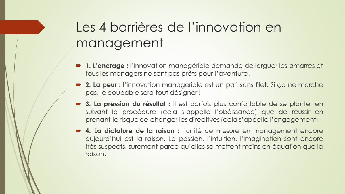 #Management des organisations : Dans certaines organisations, plus les discours parlent d’innovation, plus ils la rigidifient et donc plus ils la raréfient