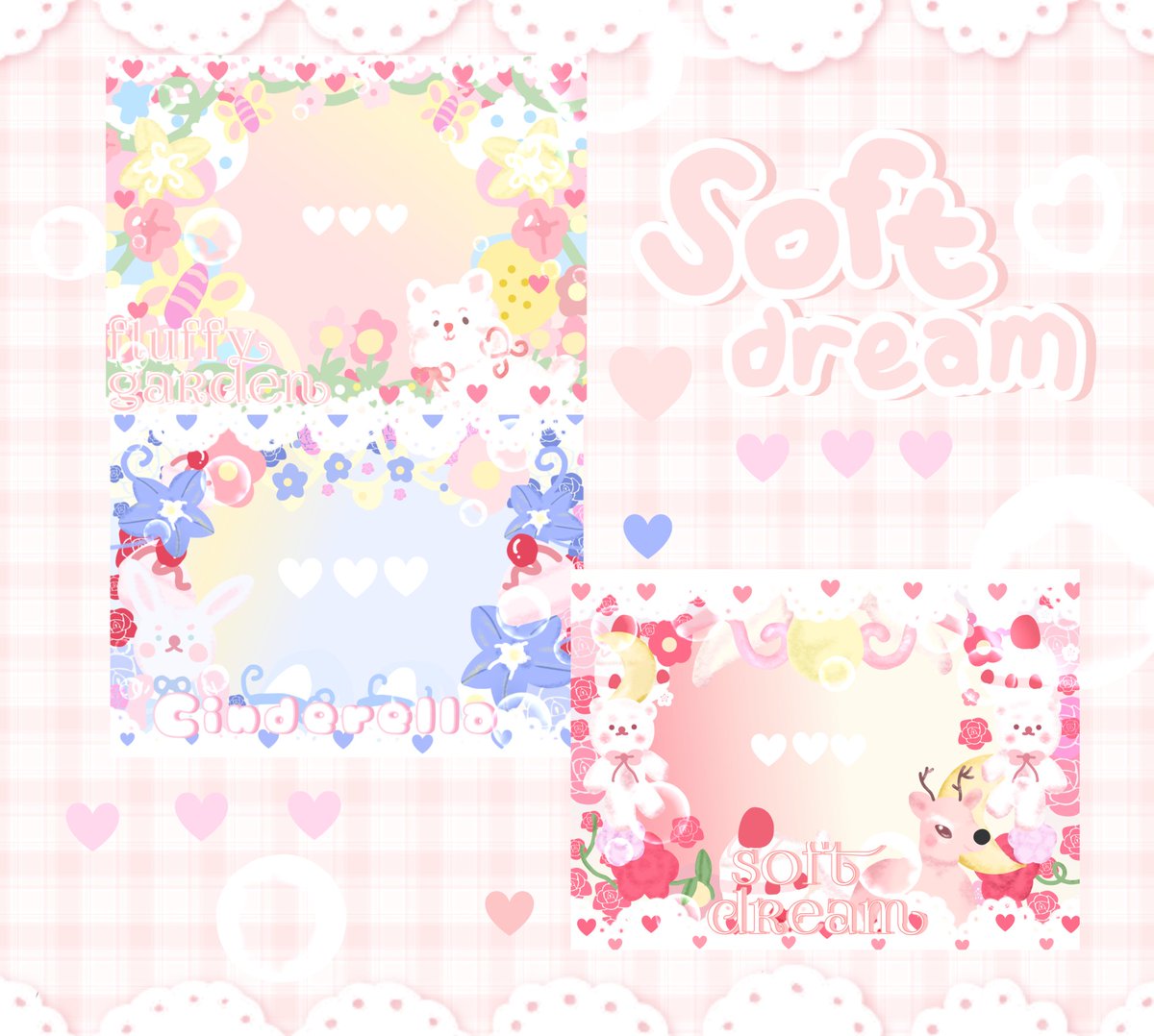 ☁  𝐒𝐨𝐟𝐭 ✿  𝐝𝐫𝐞𝐚𝐦 พินประจำฤดูหนาว 

ภาพความฝันในคืนราตรีของฤดูหนาว มีสัตว์ต่างๆมากมาย 🐰✨

♡̷ 𓈒 160 / set  3 อัน 
☁ 𓈒  Free  gif  oilpaint  effect  
♡ โควทไปหารได้เลยค่ะ
✨ รีทวิตสุ่มเเจก 2 อัน🕊
𓈒♡𓈒 สนใจเดมเลย ☁

♡ 💭🥖🥖