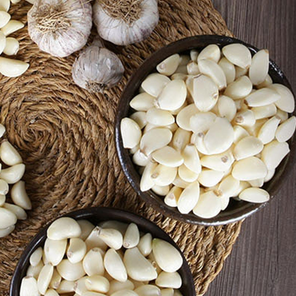 안녕하세요~^^

한국만큼 마늘 많이먹는 나라도 없죠?

혹시 마늘도 품종에 따라 맛과 향이 다르다는것 알고 계셨나요?

품종별 마늘 특징 확인하시고

손으로 일일이 깔 필요가 없는 깐마늘로

간편하게 요리재료로 사용해보세요~

통마늘도 있습니다!

제품 소개 : jnopen.com/183401