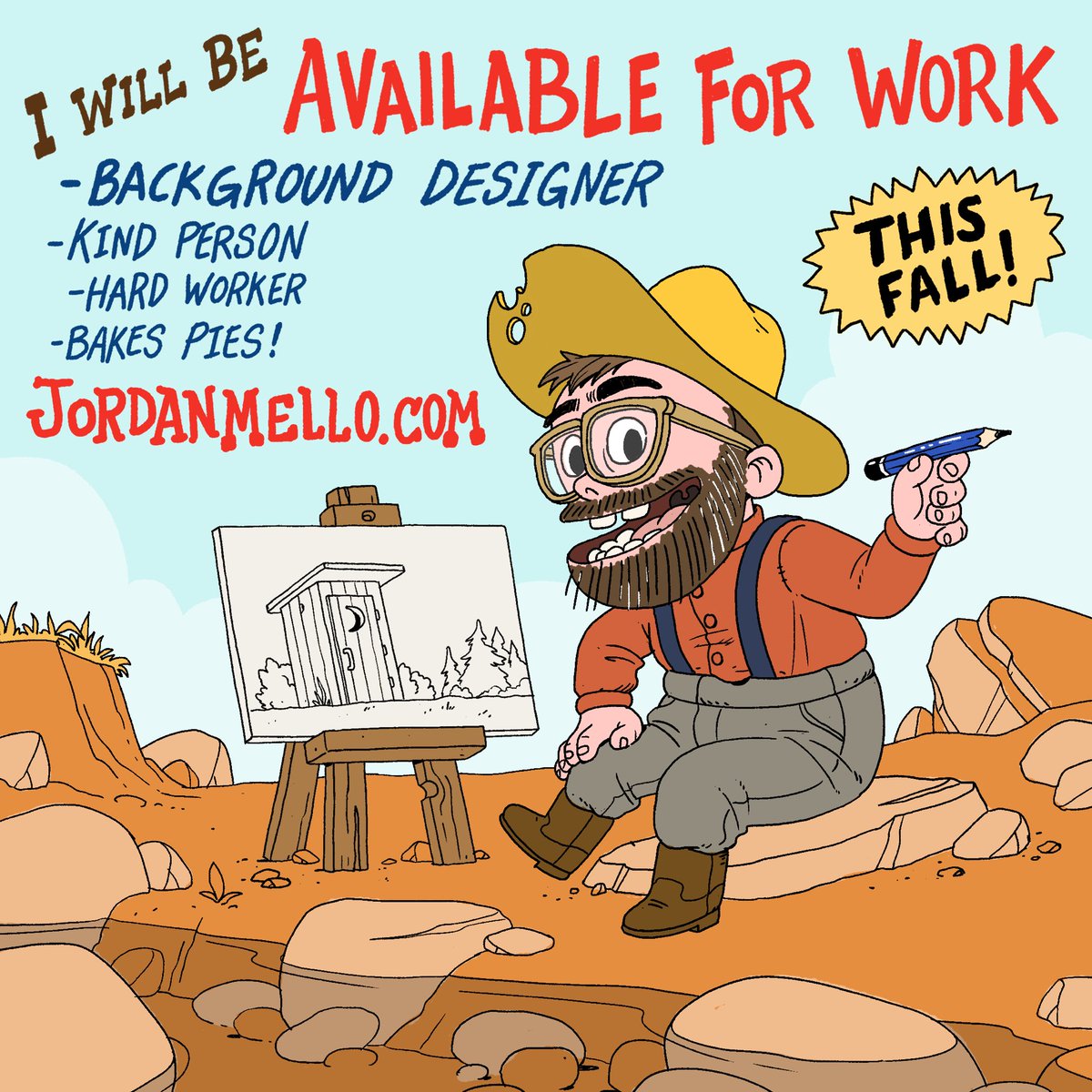 its_jmello's tweet image. Hi #PortfolioDay I’m Jordan Mello! I’m a background designer for animation, and I’m looking for work! ✨👍✨
Jordanmello.com