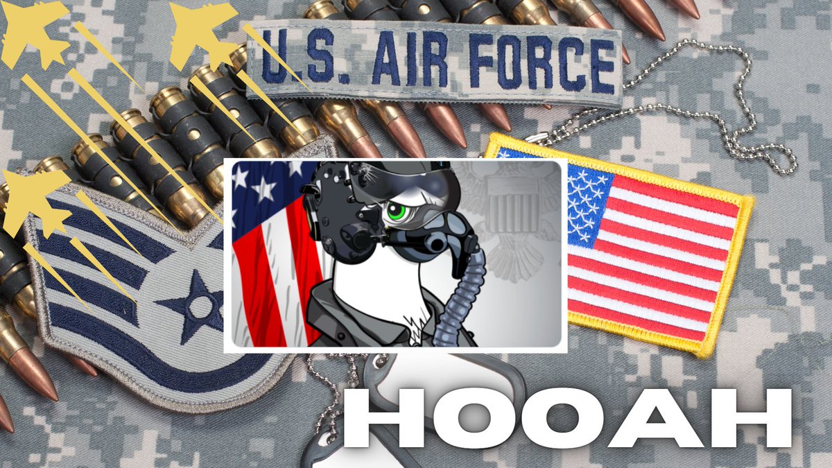 Crypto4Warriors's tweet photo. #HOOAH  Time to visit @Epic_Eagles to represent, snag a cool #USAF Eagle and support a great cause! Proceeds go to @Us4Warriors!  Thanks for helping us support veterans and their families!  Get some! The new NFT drops here:  https://t.co/iypAWDjVD2
 @Crypto4Warriors #DonateCrypto https://t.co/hjk7hTBhDQ