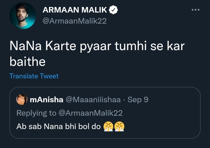 Maaaniiishaa's tweet photo. THE  FAN MOMENTS 🥺❤️
Love U @ArmaanMalik22 < 333 https://t.co/KxqRBico3r