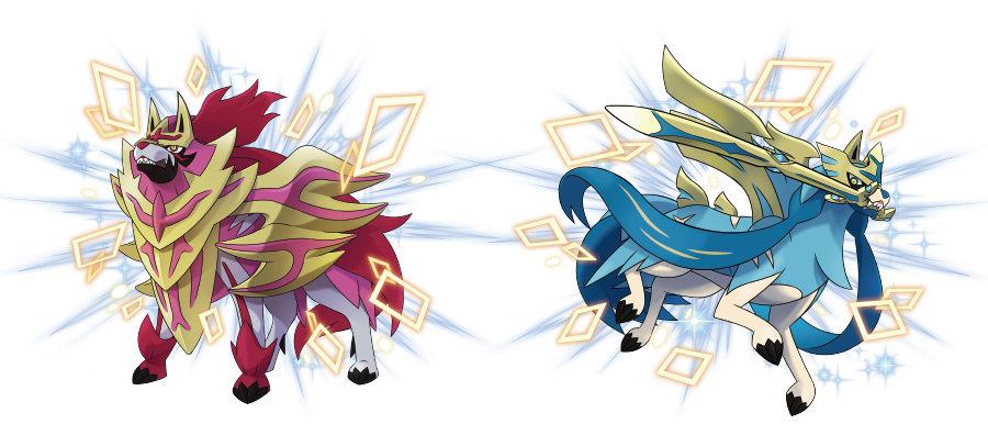 Pokemon Zacian Zamazenta 13