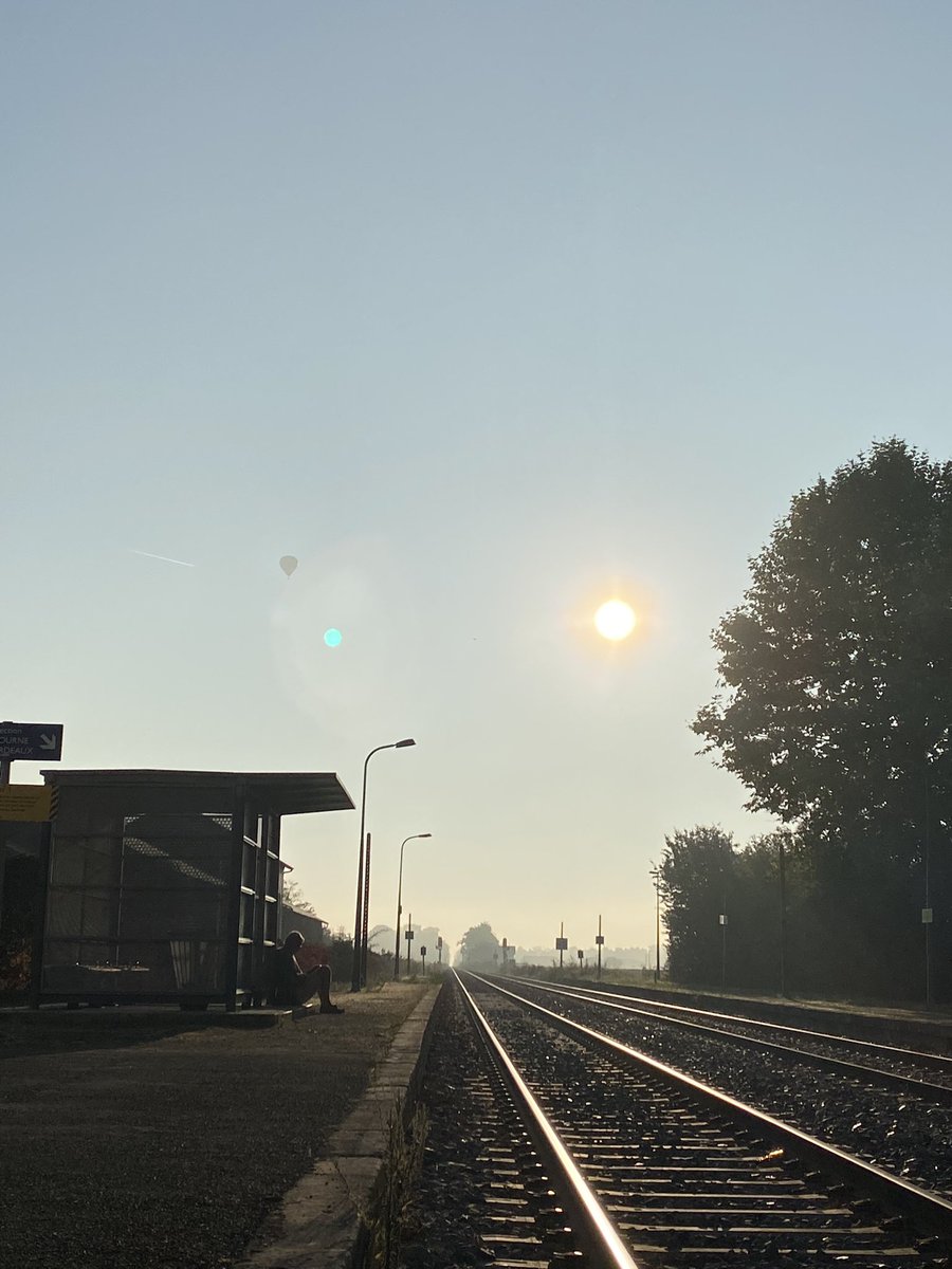 agy_bright's tweet photo. @TER__SNCF La fraîcheur matinale débute par une rencontre dans les vignes et le défilé des Montgolfières à #SaintEmilion 
——
#jyvaisAvecTER #TERNA #PlusdeTERmoinsdeCO2 #TERdeFrance https://t.co/fwEC2uYBxQ