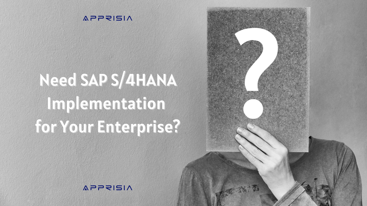 Apprisia_'s tweet image. Need #SAPS4HANAImplementation for your enterprise? @Apprisia_USA our SAP S/4HANA consultants cover all phases of digital transformations based on ERP Implementation and runs business rapidly. bit.ly/37BVQVW #S4HANAImplementation #ImplementSAPS4HANA #digitaltransformation