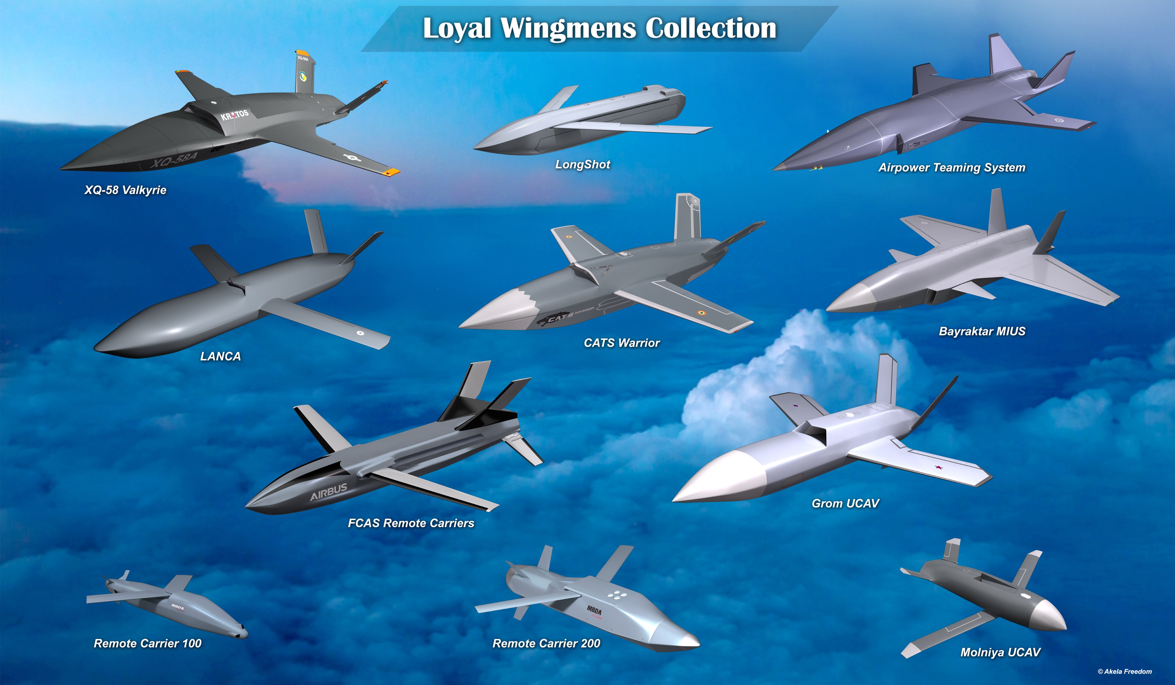 Akela Freedom on X: Loyal Wingmens Collection All models you can