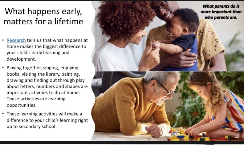 ATTENTION everyone in #earlyyears working to involve parents in Children’s learning: thread (1/8)