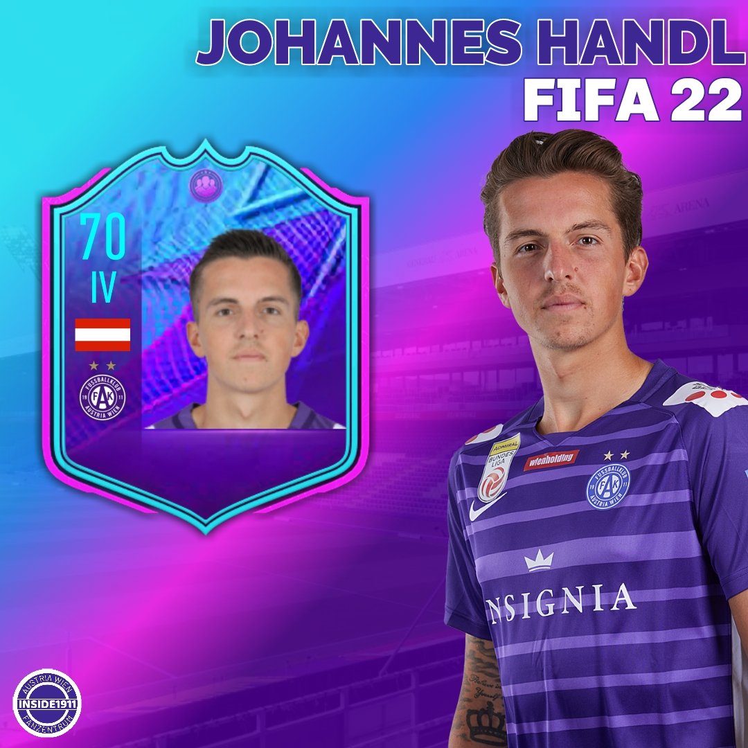 inside1911's tweet photo. 🎮] 𝐉𝐨𝐡𝐚𝐧𝐧𝐞𝐬 𝐇𝐚𝐧𝐝𝐥 - FIFA 22

Das Rating ist natürlich nur eine Prediction, es soll eher das Design in Vordergrund sein! 

#faklive #austriawien #FIFA22 #ea https://t.co/F5WIygKbil