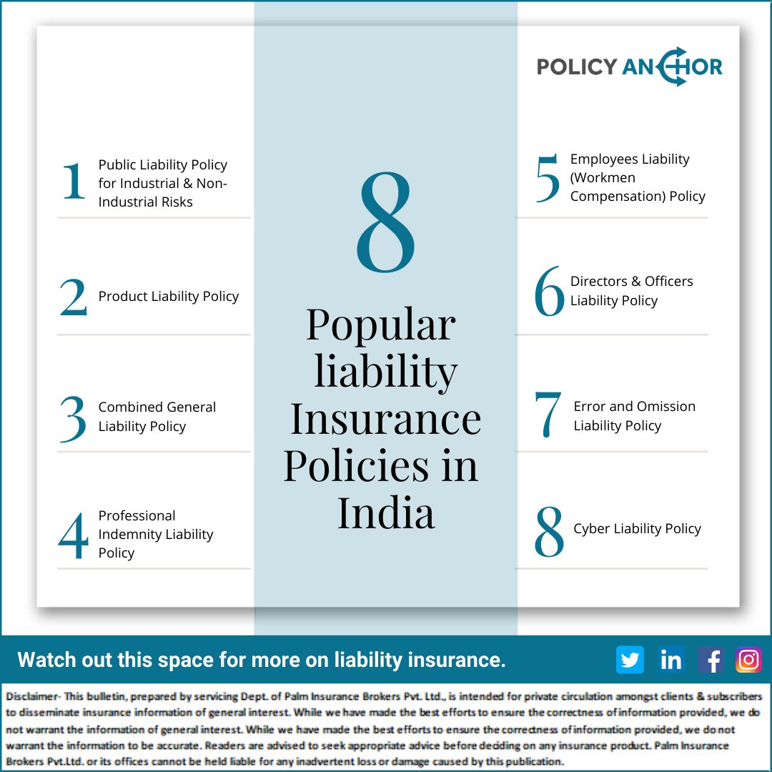 AnchorPolicy's tweet photo. Select the ones which best suits your business requirements !
Check out this space for more information.
.
.
.
.
#liability #liabilityinsurance #policyanchor #insurance #liabilityinsurance #indemnity #policies #publicliability #business #businessprotection #secure #insured https://t.co/0xiBQqjA9A