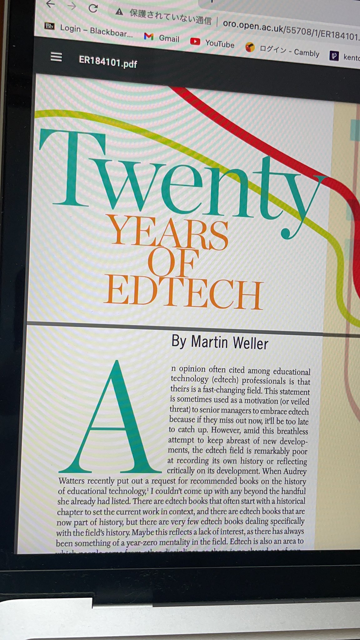 けんぼー 卒論のために論文あさってます テーマは Edtech 将来絶対に携わりたい分野の一つ 英語 教育は絶対にいい方向に変えられると信じて精進します 卒論 Edtech 英語教育 T Co 1b2uxcstx3 Twitter