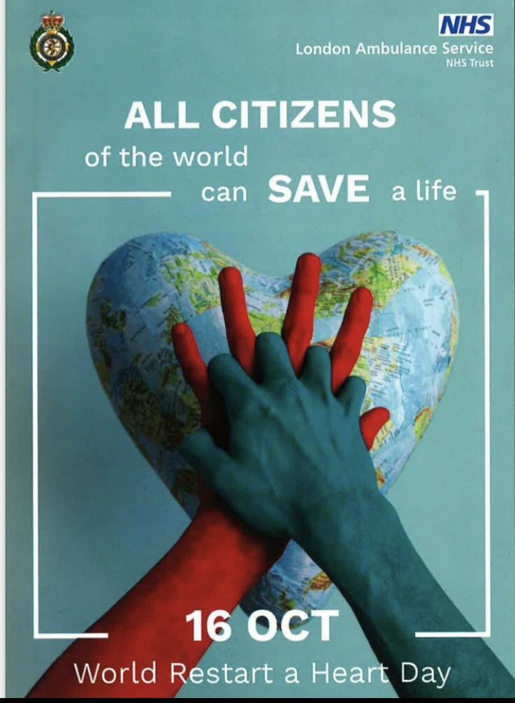 Lynsey (@misslyns27) on Twitter photo #RestartAHeart day is approaching and you’ll find members of <a href="/Ldn_Ambulance/">London Ambulance Service</a> at various locations around #London showing you how to do #CPR & use a #defibrillator. #SaveALife #Lifeskill #RestartAHeart day is approaching and you’ll find members of <a href="/Ldn_Ambulance/">London Ambulance Service</a> at various locations around #London showing you how to do #CPR & use a #defibrillator. #SaveALife #Lifeskill