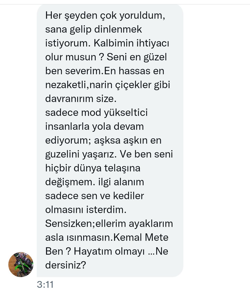 bı de cakarsin bana