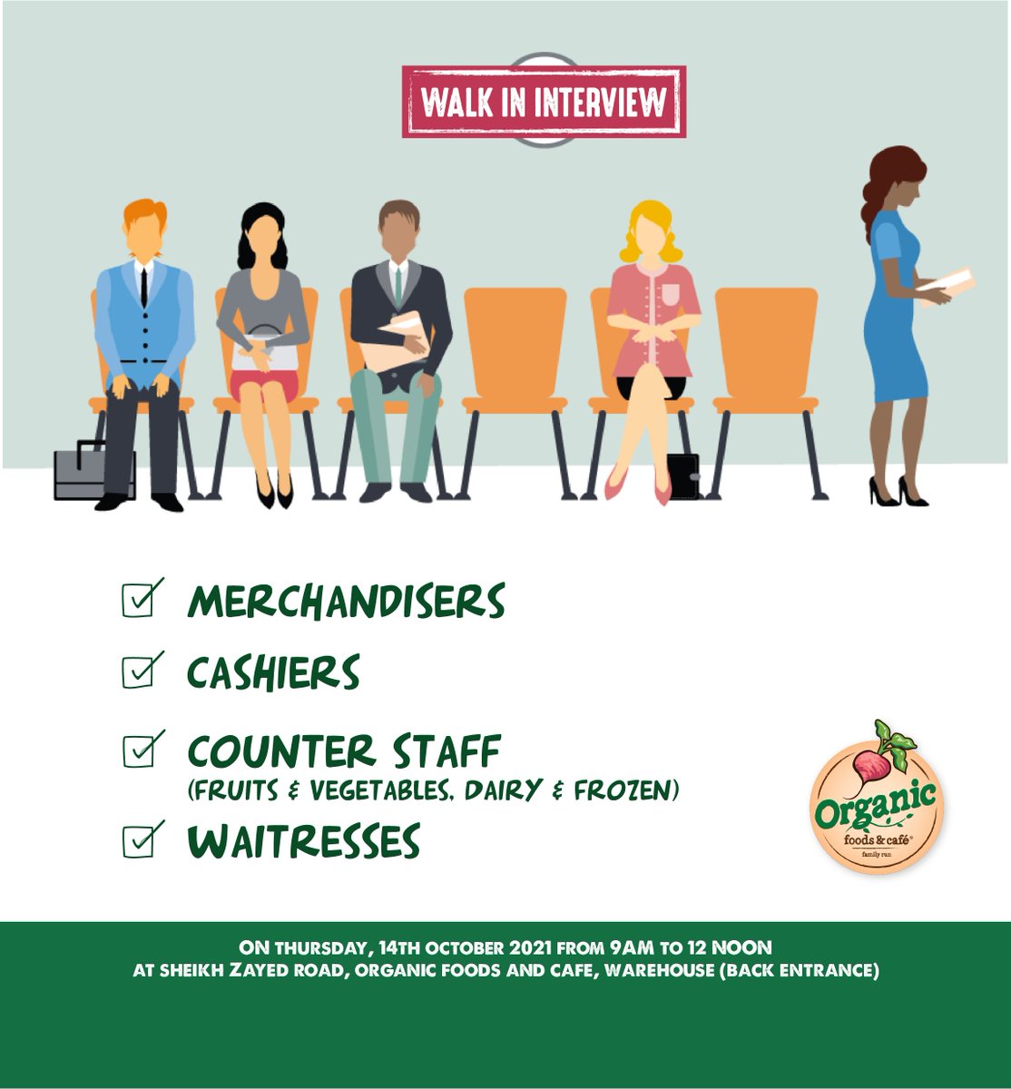 WE’RE HIRING! If you are an expert in one of these areas and have the passion for sustainable living and hospitality, then we want to hear from you 💪
Drop by our warehouse on Sheik Zayed Road, Al Quoz for walk-in interviews TOMORROW from 9AM to 12PM. We can't wait to meet you!