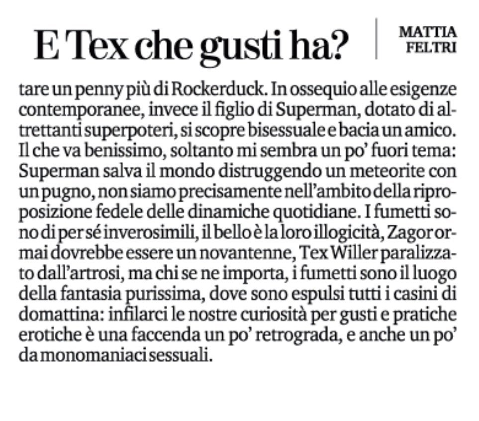 lapinna1's tweet photo. E Tex che gusti ha? @mattiafeltri 👏🏻#rassegnastanca https://t.co/MngJW0svtw