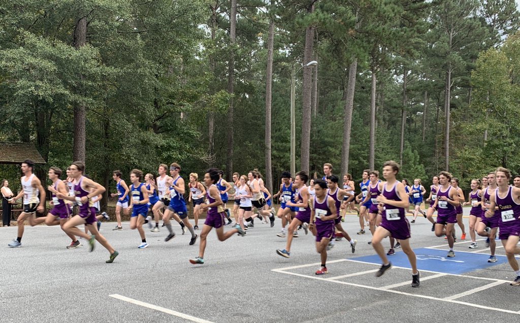 chscanesxc's tweet photo. Always an AWESOME meet in the Cass-Cartersville XC Invite. Longest running weekday meet in GA at 44 years! Canes roll to a 1st in all 4 divisions.  Nexts stop Fast Break meet on 10/19. Results here:  https://t.co/GN2oKxArzx @BartowSportsZon @dailytribsports https://t.co/eIKxaffjiV