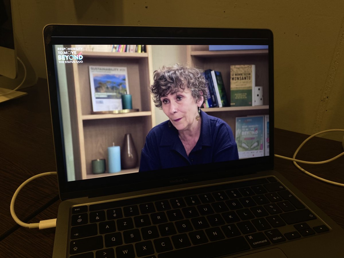 "On ne peut pas protéger efficacement la #biodiversité si on ne tient pas compte de la question de la pauvreté." Marie-Monique Robin <a href="/m2rfilms/">Marie-Monique Robin</a>, autrice de #LafabriquedesPandémies sur imslux.lu