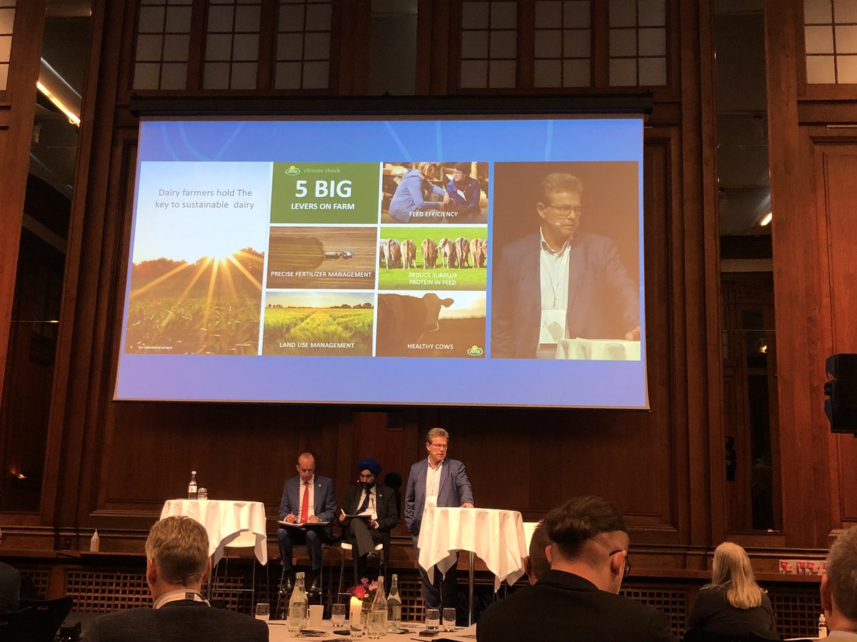 ‘Dairy farmers hold the key to sustainable dairy in the future’ Peter Tuborgh at the Global Dairy Conference 🥛